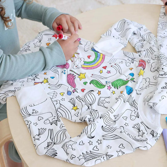 Rainbow Unicorn Wonderland Pajamas